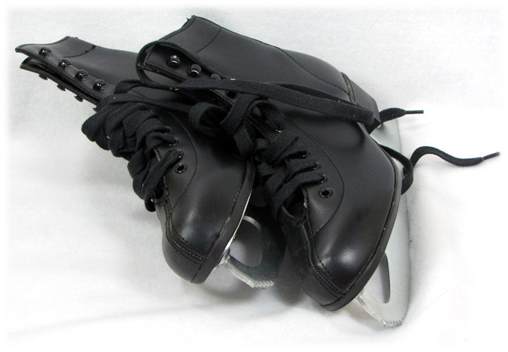  Figure Ice Skates Size 8 Skating Black Figure 8S Blades Adult Boys 