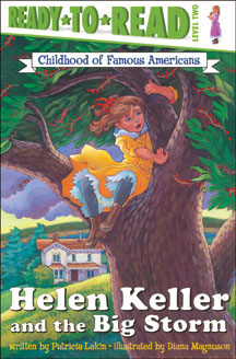 helen keller and the big storm helen keller cannot see or hear but